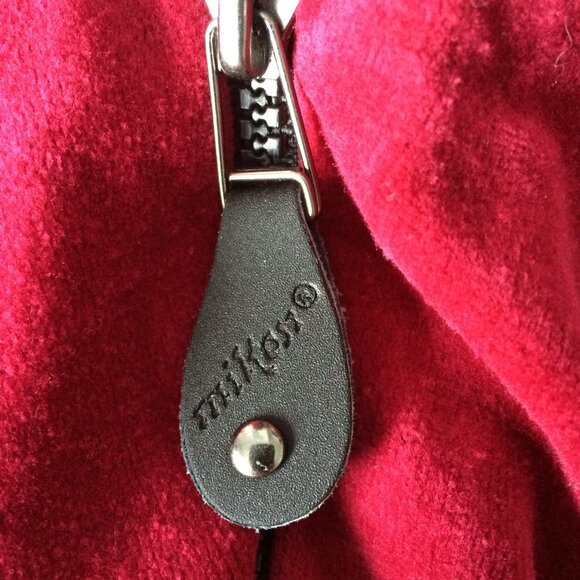 Milton Funwear Canada Mens Jacket Large Red Dreamcatcher Embroidery Full Zip - Picture 5 of 6